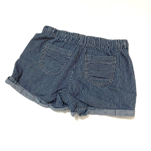 BDG Blue and White Striped Pull On Conductor Shorts Xs - Picture 5 of 10
